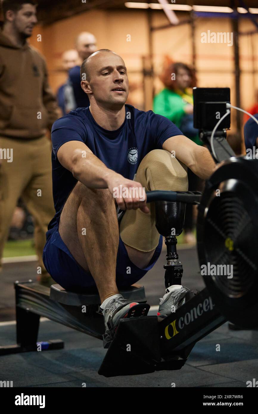Concept 2 rowing machine hi-res stock photography and images - Alamy