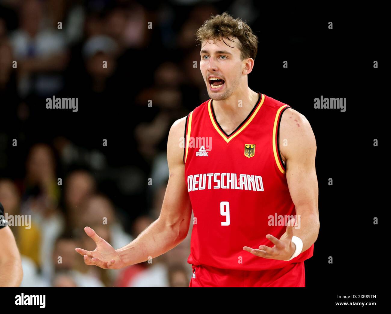 PARIS, FRANCE - AUGUST 08: Franz Wagner of Germany during the Men's ...