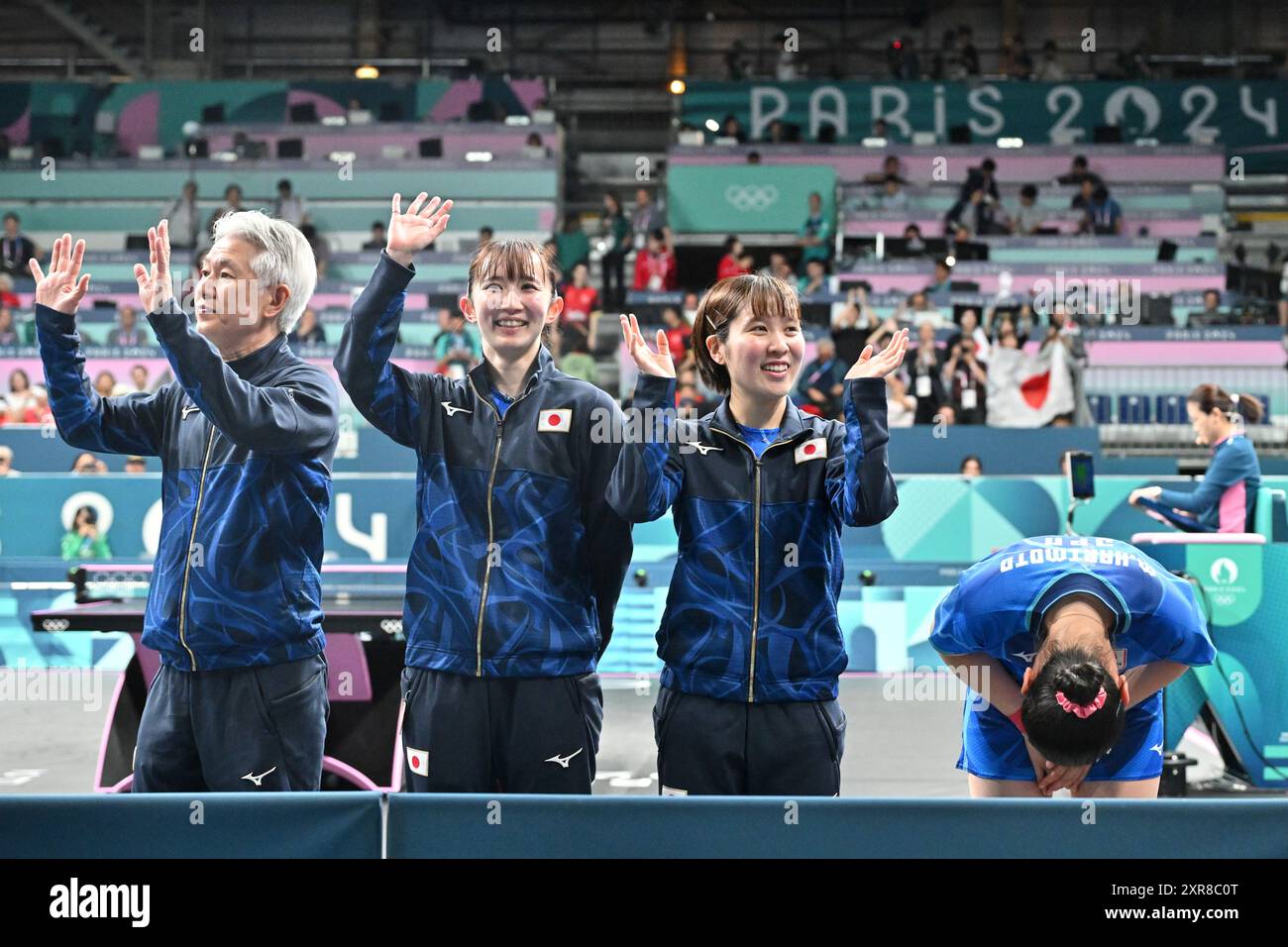 JAPAN Team (JPN), Table Tennis, Women's Team Semifinal at South Arena 4