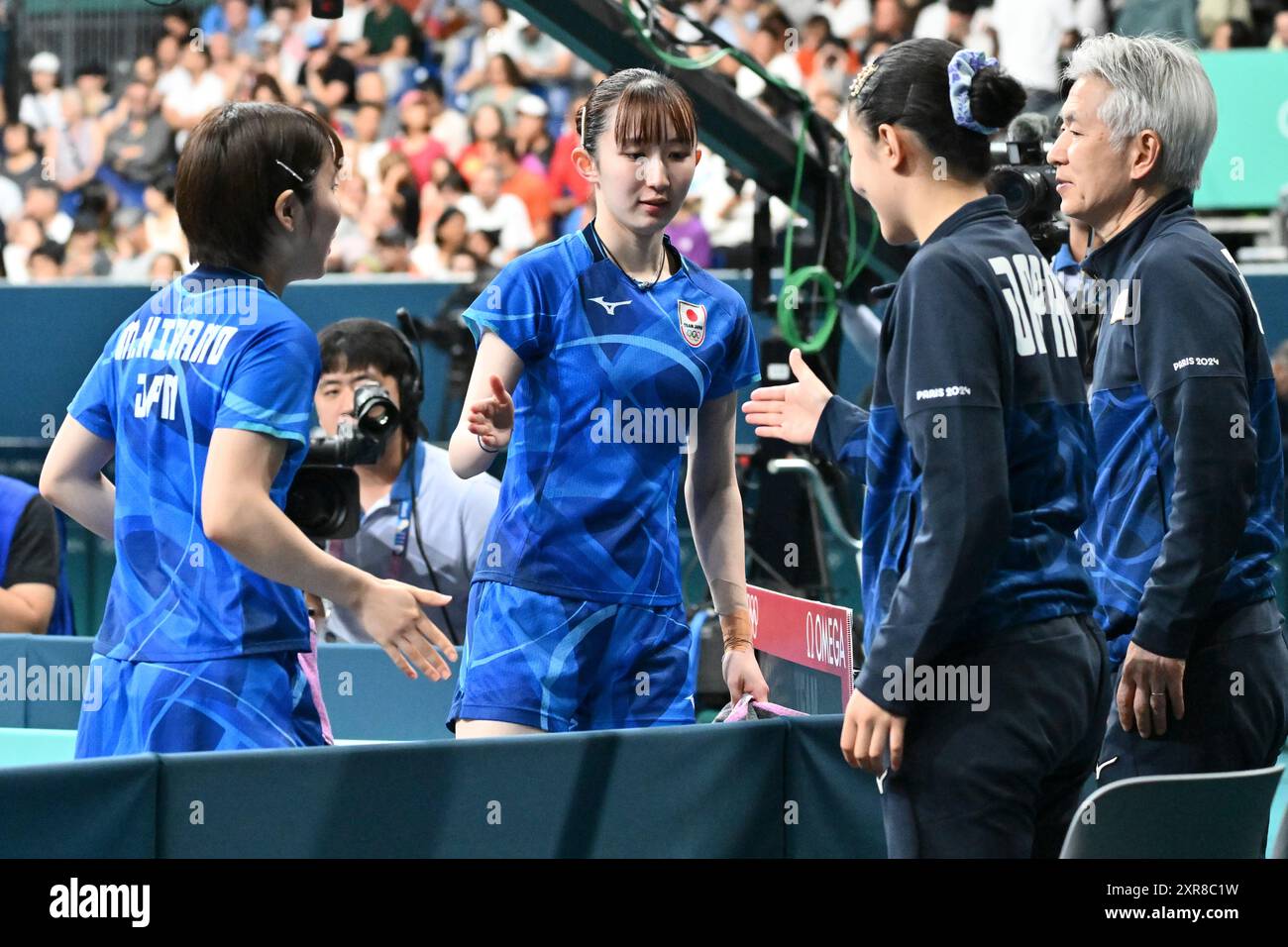 JAPAN Team (JPN), Table Tennis, Women's Team Semifinal at South Arena 4