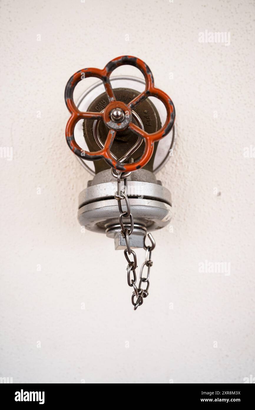 Fire department connection on building hi-res stock photography and ...