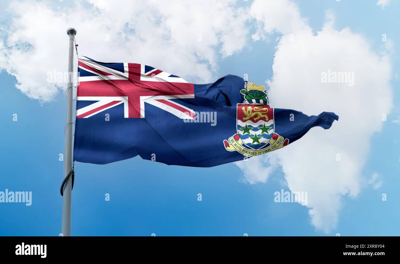 Official flag of the cayman islands hi-res stock photography and images ...