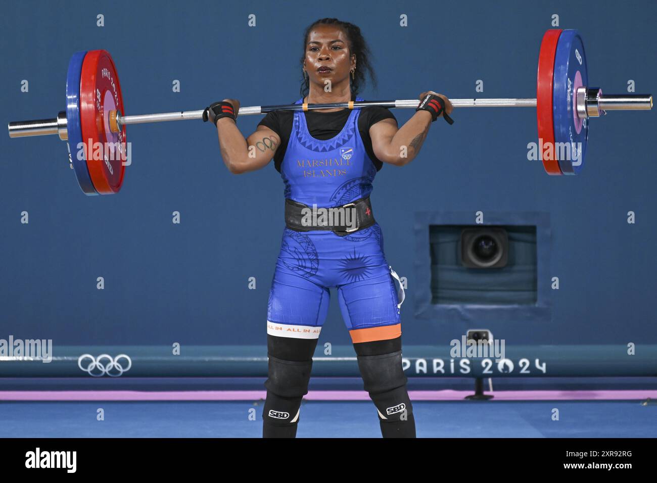 SASSER Mathlynn (MHL), Weightlifting, Women's 59kg during the Olympic