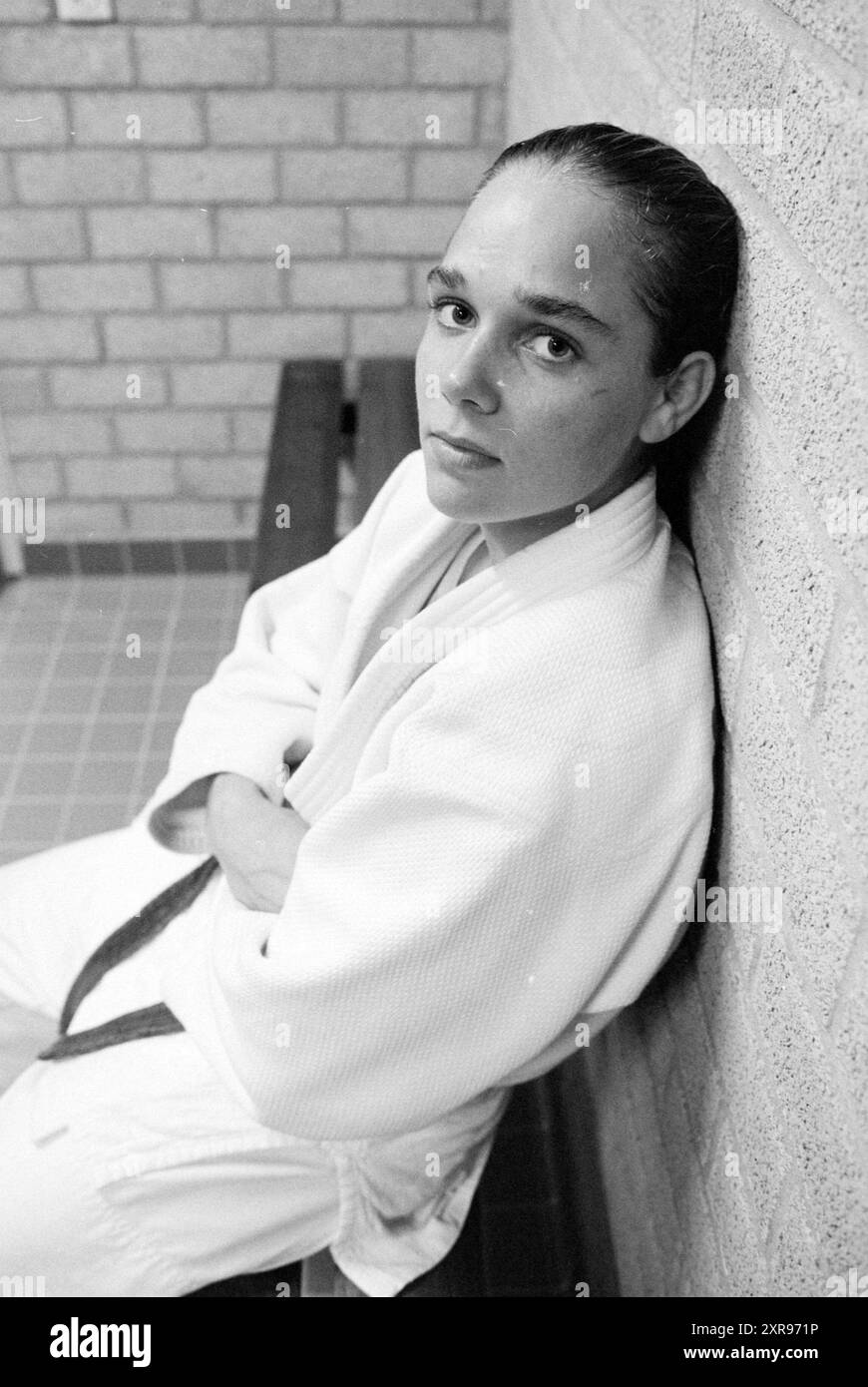 Judoka Jessica Gal, 22-09-1993, Whizgle Dutch News: Historic Images Tailored for the Future. Explore The Netherlands past with modern perspectives through Dutch agency imagery. Bridging yesterday's events with tomorrow's insights. Embark on a timeless journey with stories that shape our future. Stock Photo