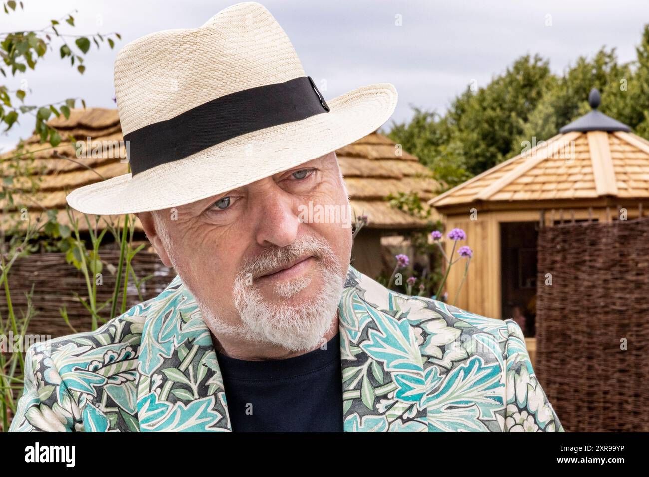 English comedian and musician Bill Bailey, close up face, at Hampton ...