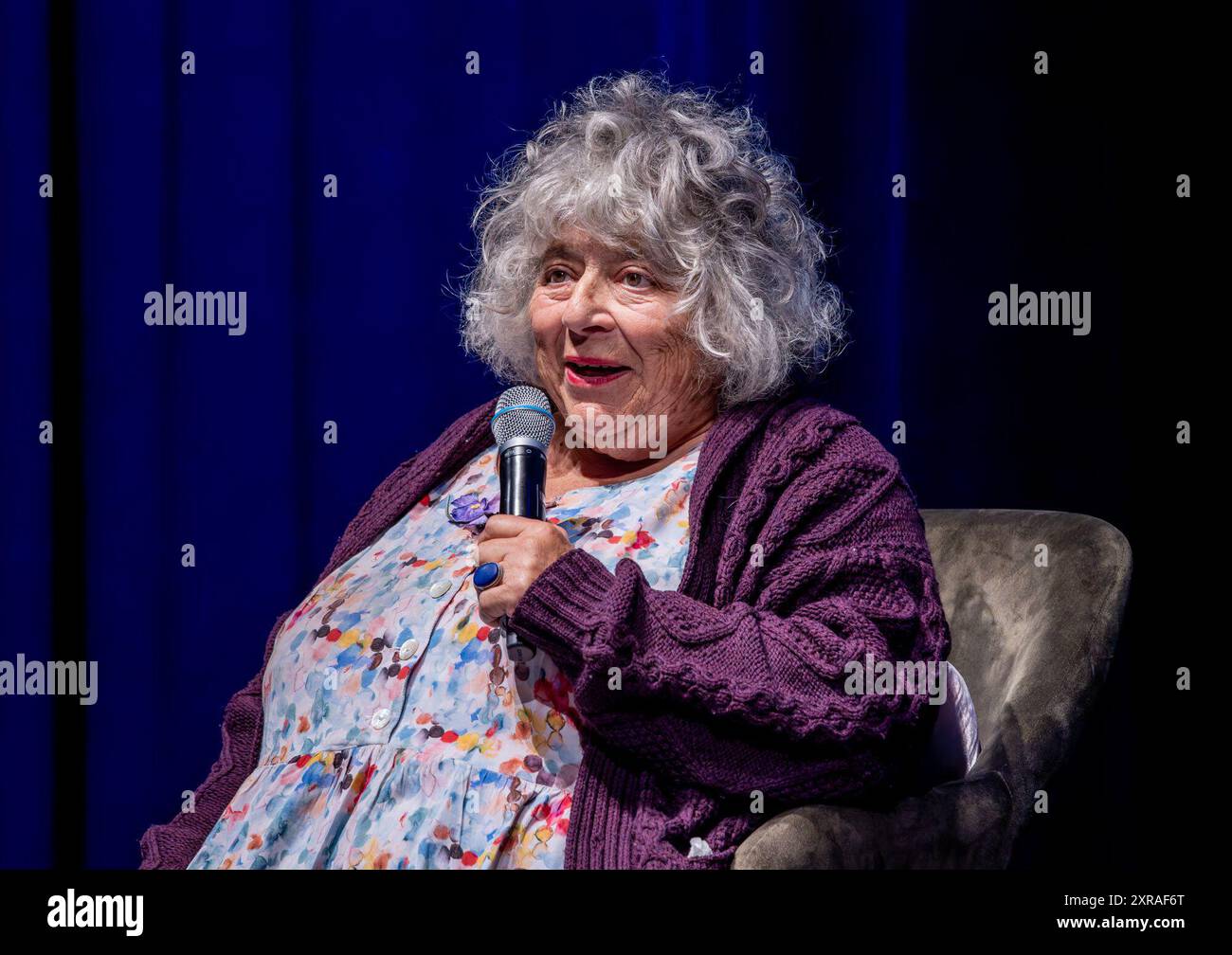 Edinburgh United Kingdom 09 August 2024 Pictured Miriam Margolyes edinburgh-united-kingdom-09-august-2024-pictured-miriam-margolyes