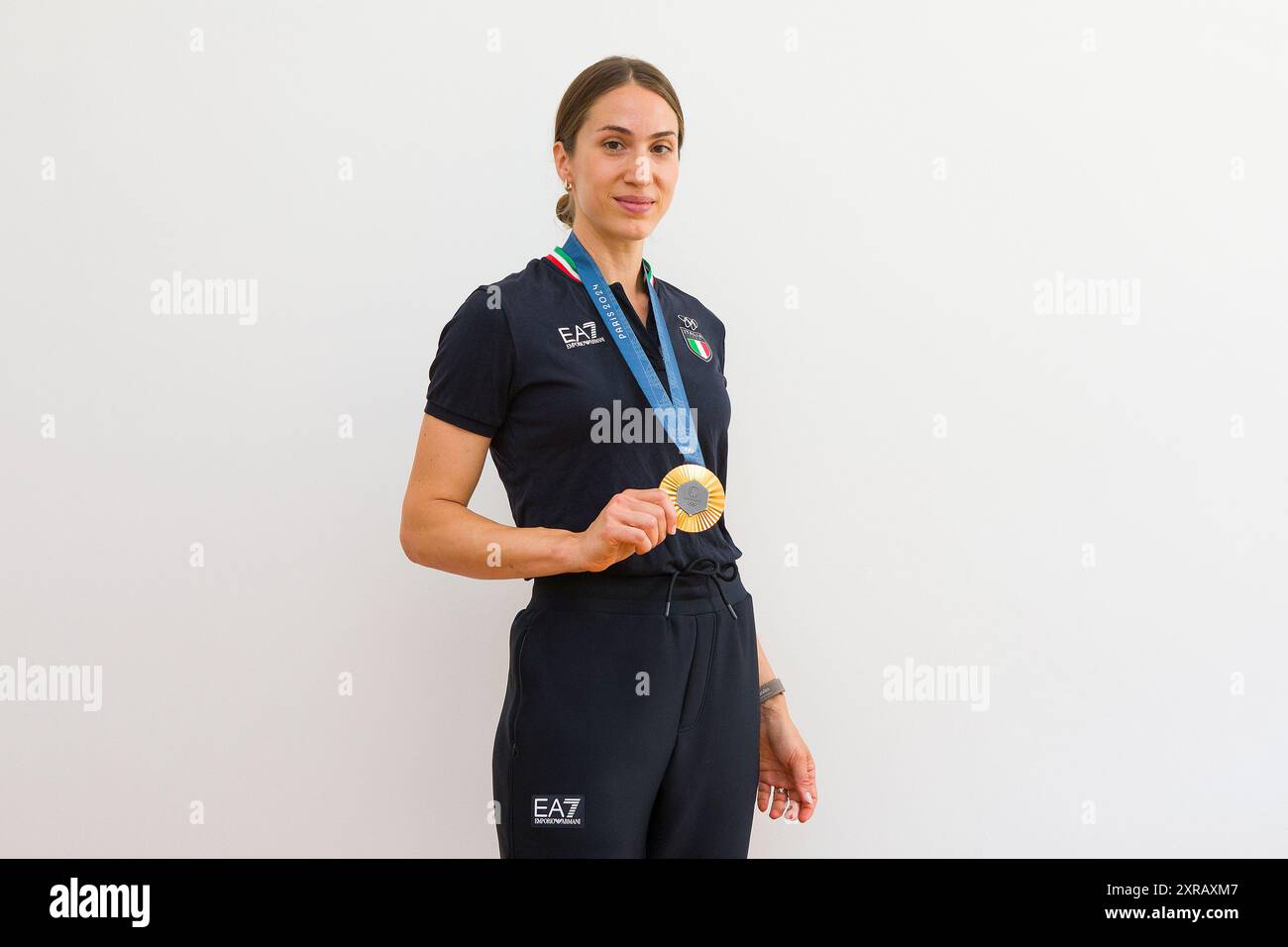 Giulia Rizzi medaglia d'oro nella scherma alle Olimpiadi di Parigi 2025