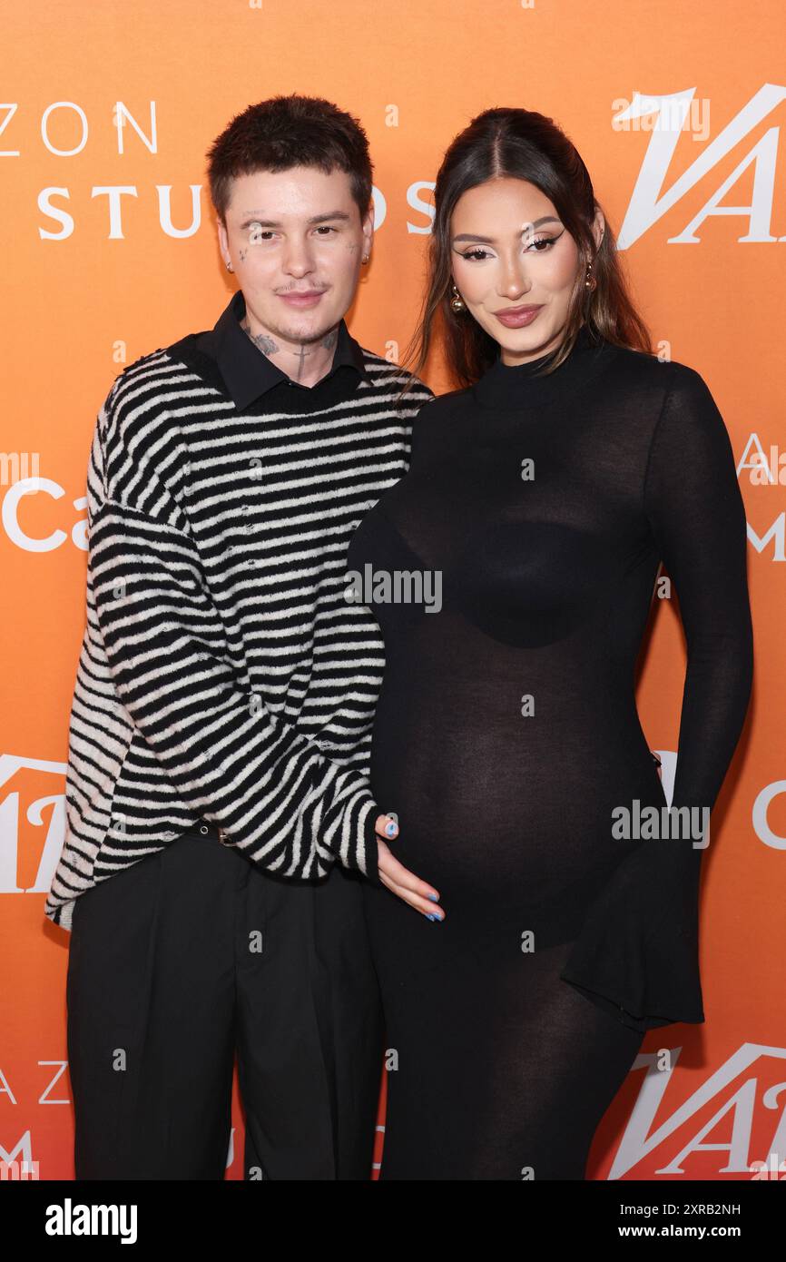 Los Angeles, USA. 09th Aug, 2024. Jesse Sullivan and Francesca Farago