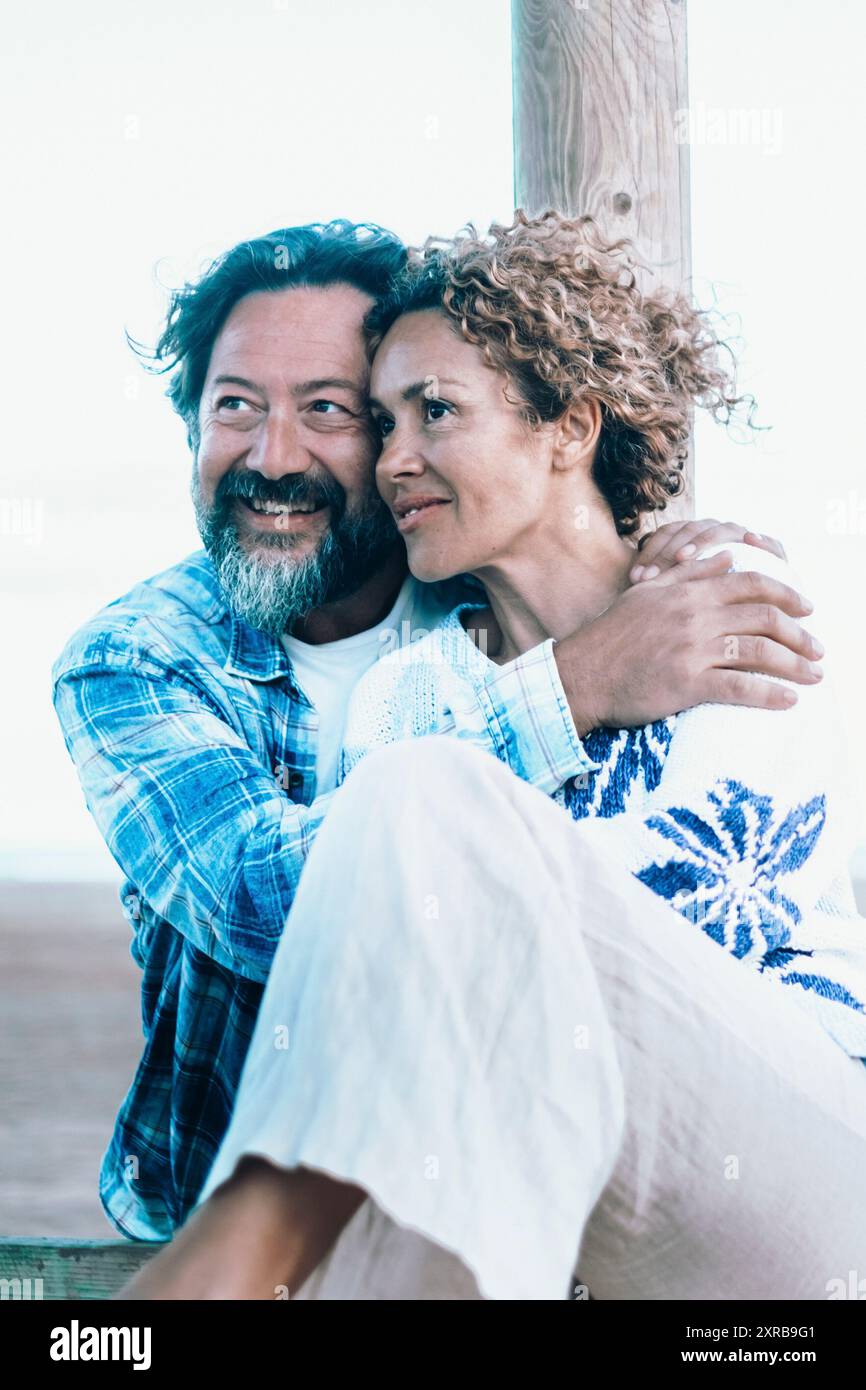 Mature couple outdoor winter romantic hi-res stock photography and images -  Alamy, image size:866x1390