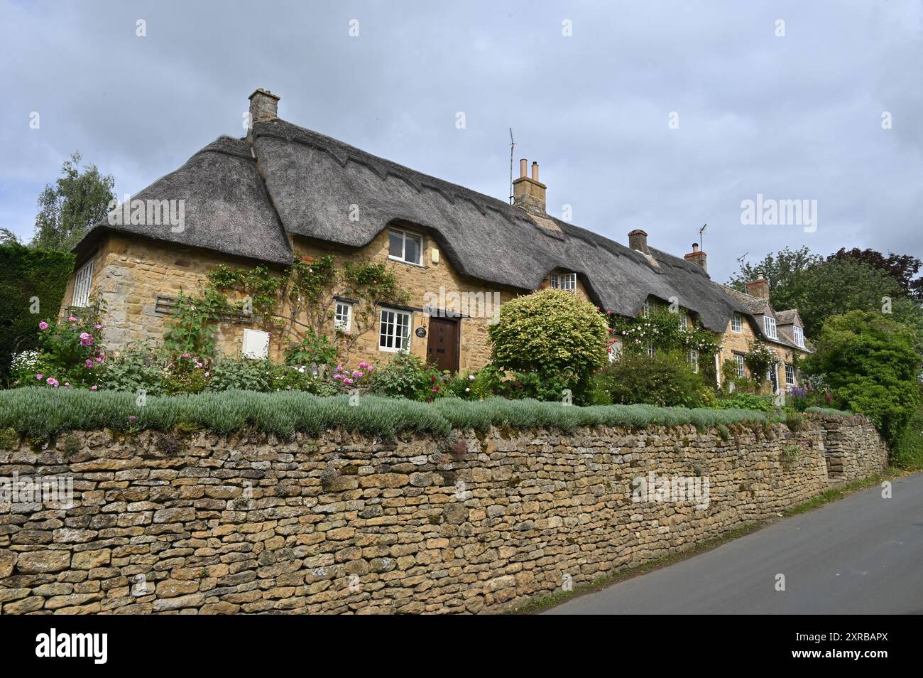Emily's Cottage, Ebrington, Gloucestershire Stock Photo