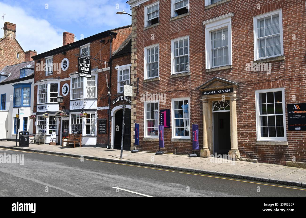 High Street, Shipston on Stour, Warwickshire Stock Photo