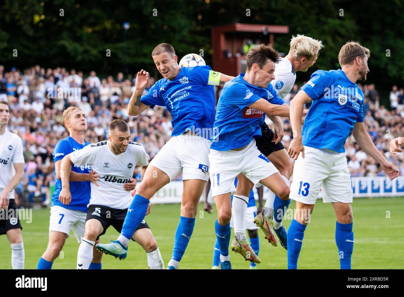 Middelfart, Denmark. 06th, August 2024. Lasse Thomsen (12) of
