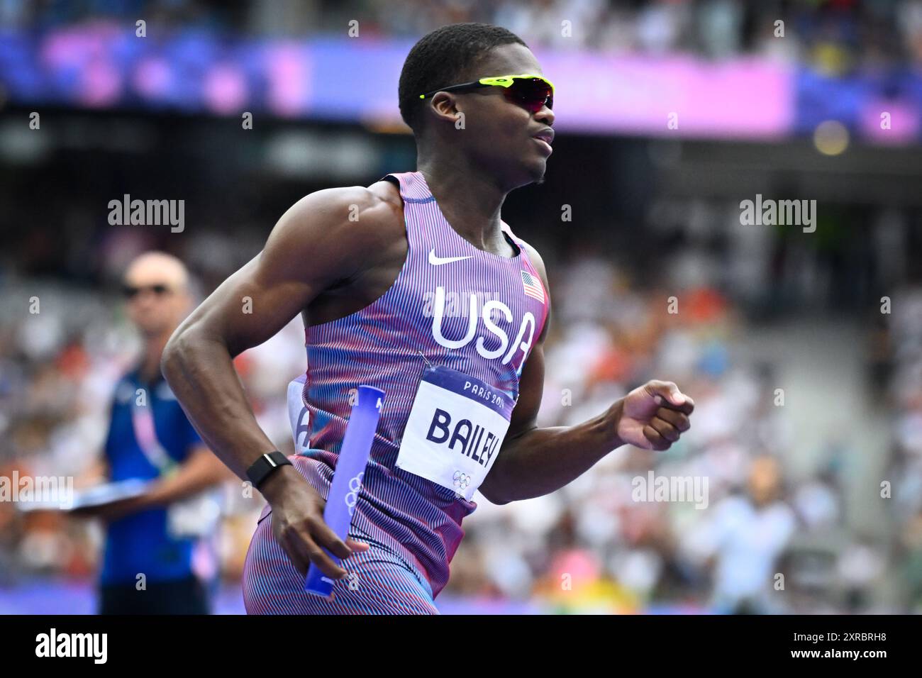 BAILEY Christopher ( USA ), Athletics, Men's 4 x 400m Relay Round 1