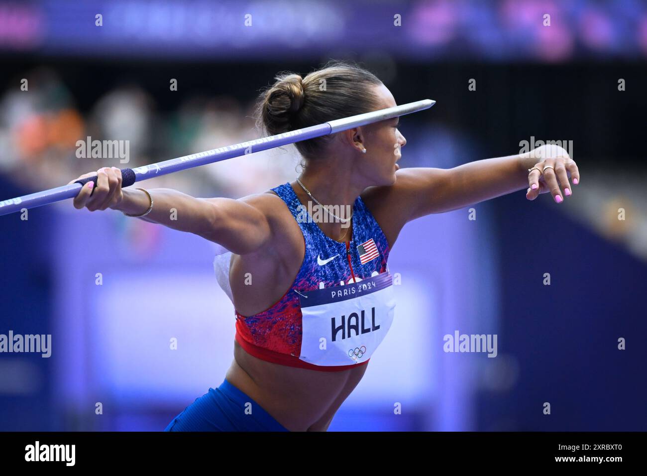 Anna Hall USA Athletics Women s Heptathlon Javelin Throw During 