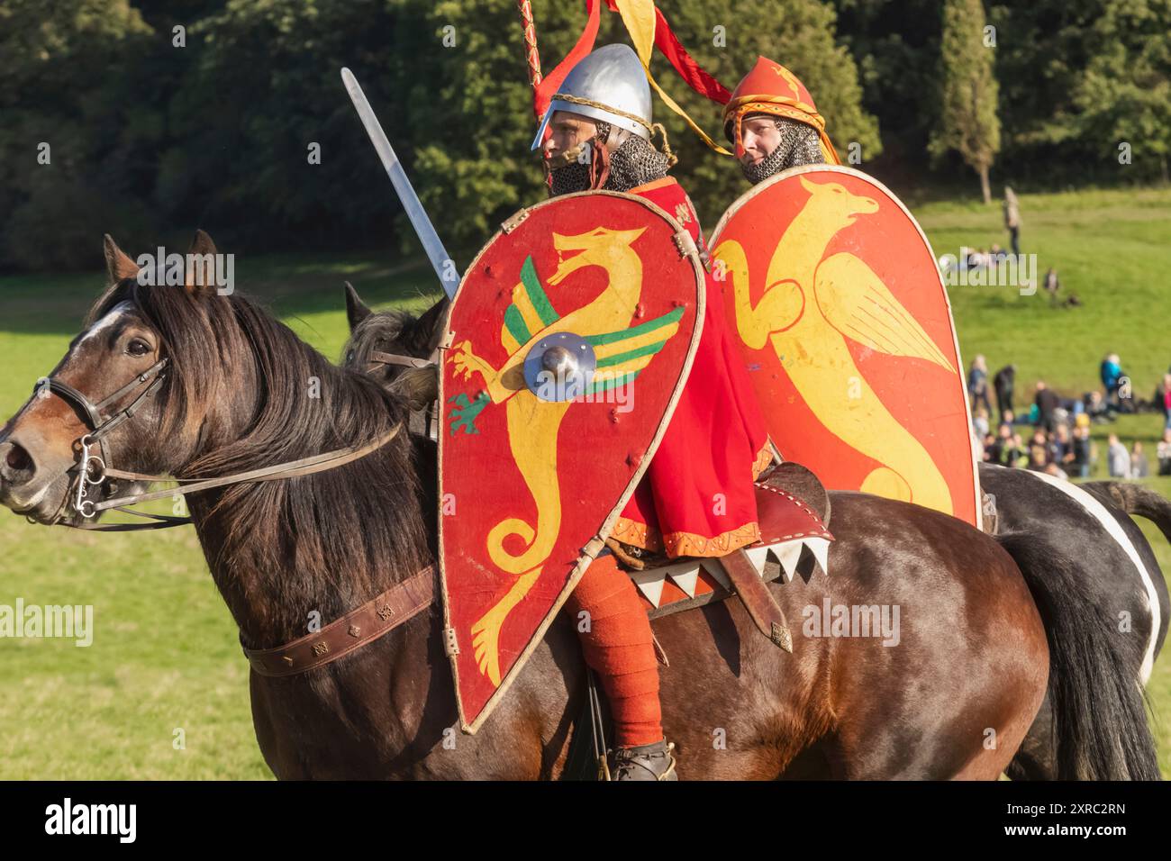Norman horseman 1066 hi-res stock photography and images - Alamy