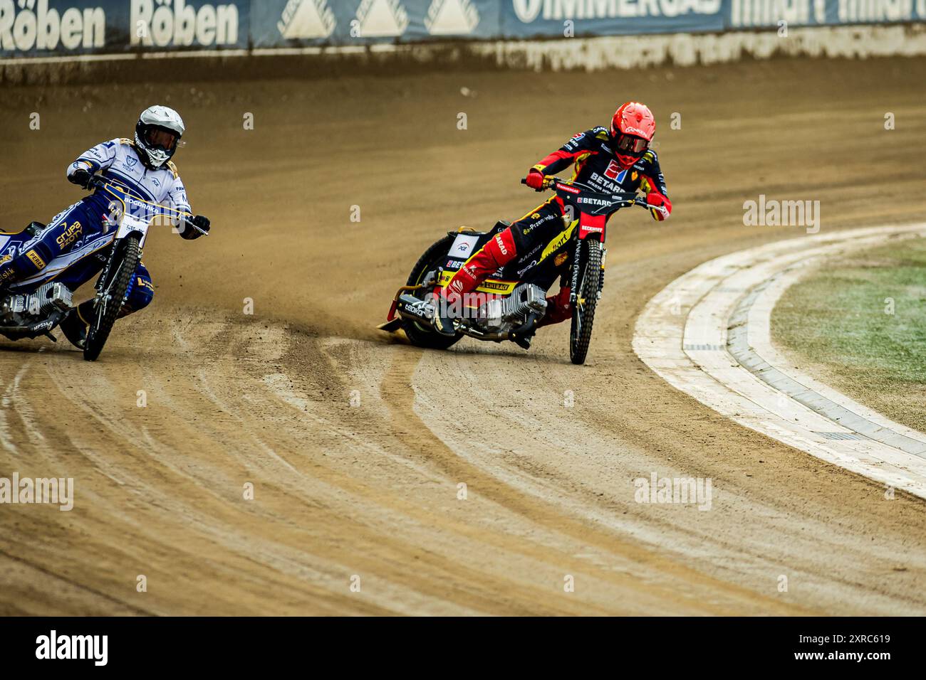 Wroclaw, Lower Silesia, Poland. 9th Aug, 2024. JAKUB KRAWCZYK during a match of the Speedway PGE Ekstraliga is between WTS Sparta Wroclaw and Motor Lublin, August 9, 2024. Wroclaw, Poland. In photo: (Credit Image: © Mateusz Birecki/ZUMA Press Wire) EDITORIAL USAGE ONLY! Not for Commercial USAGE! Stock Photo