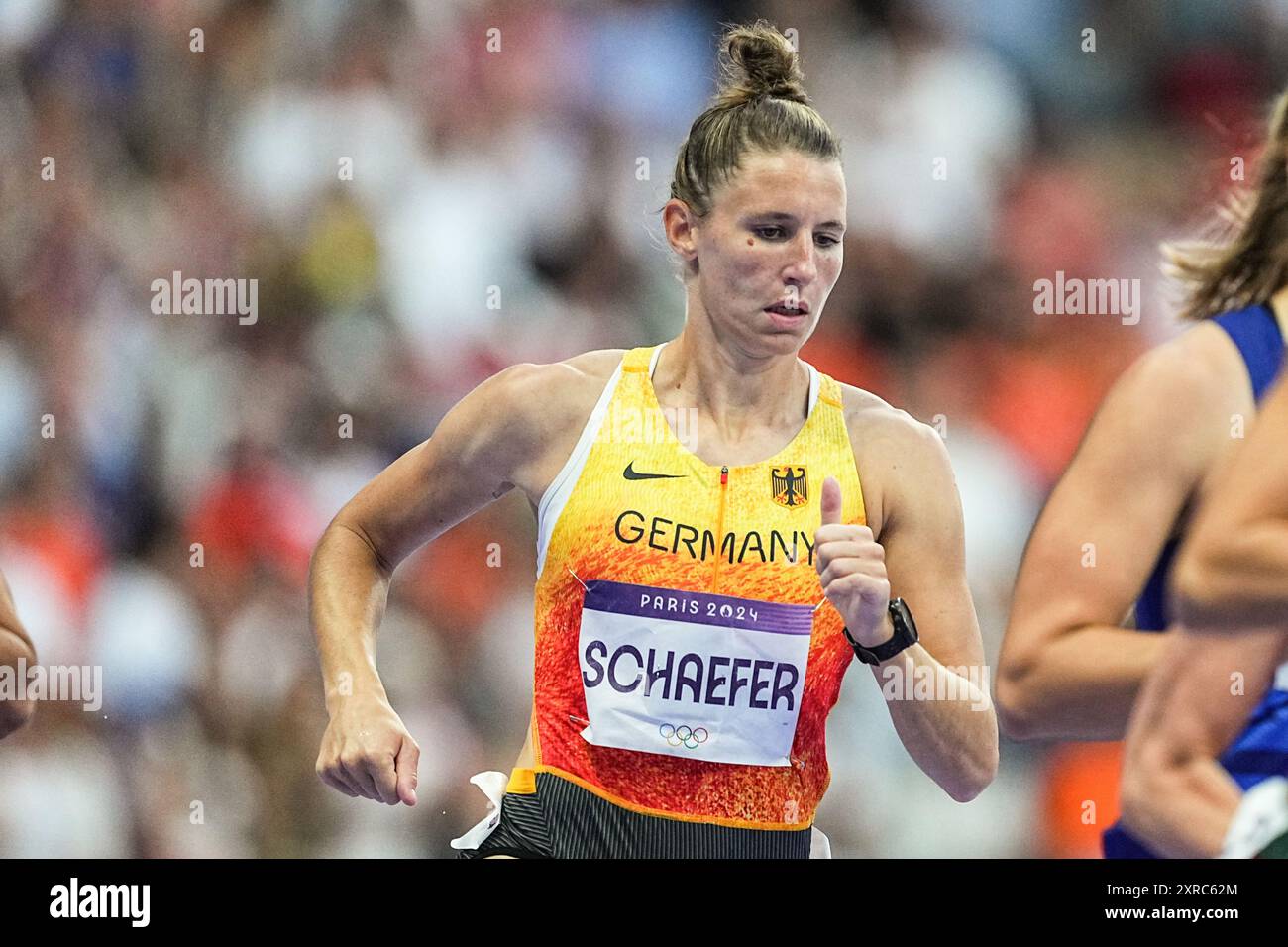09 August 2024, France, SaintDenis Olympics, Paris 2024, athletics