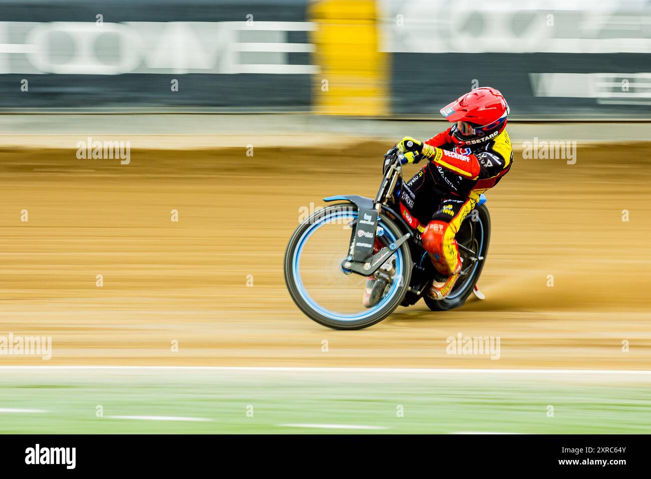 Wroclaw, Lower Silesia, Poland. 9th Aug, 2024. BARTLOMIEJ KOWALSKI during a match of the Speedway PGE Ekstraliga is between WTS Sparta Wroclaw and Motor Lublin, August 9, 2024. Wroclaw, Poland. In photo: (Credit Image: © Mateusz Birecki/ZUMA Press Wire) EDITORIAL USAGE ONLY! Not for Commercial USAGE! Stock Photo