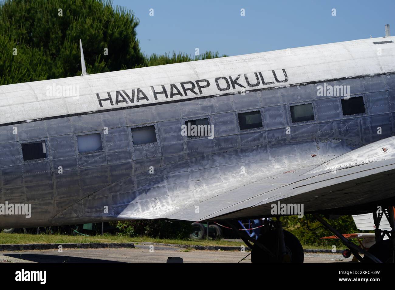 ISTANBUL, TURKIYE - JUNE 01, 2024: Turkish Air Force Douglas C-47A ...