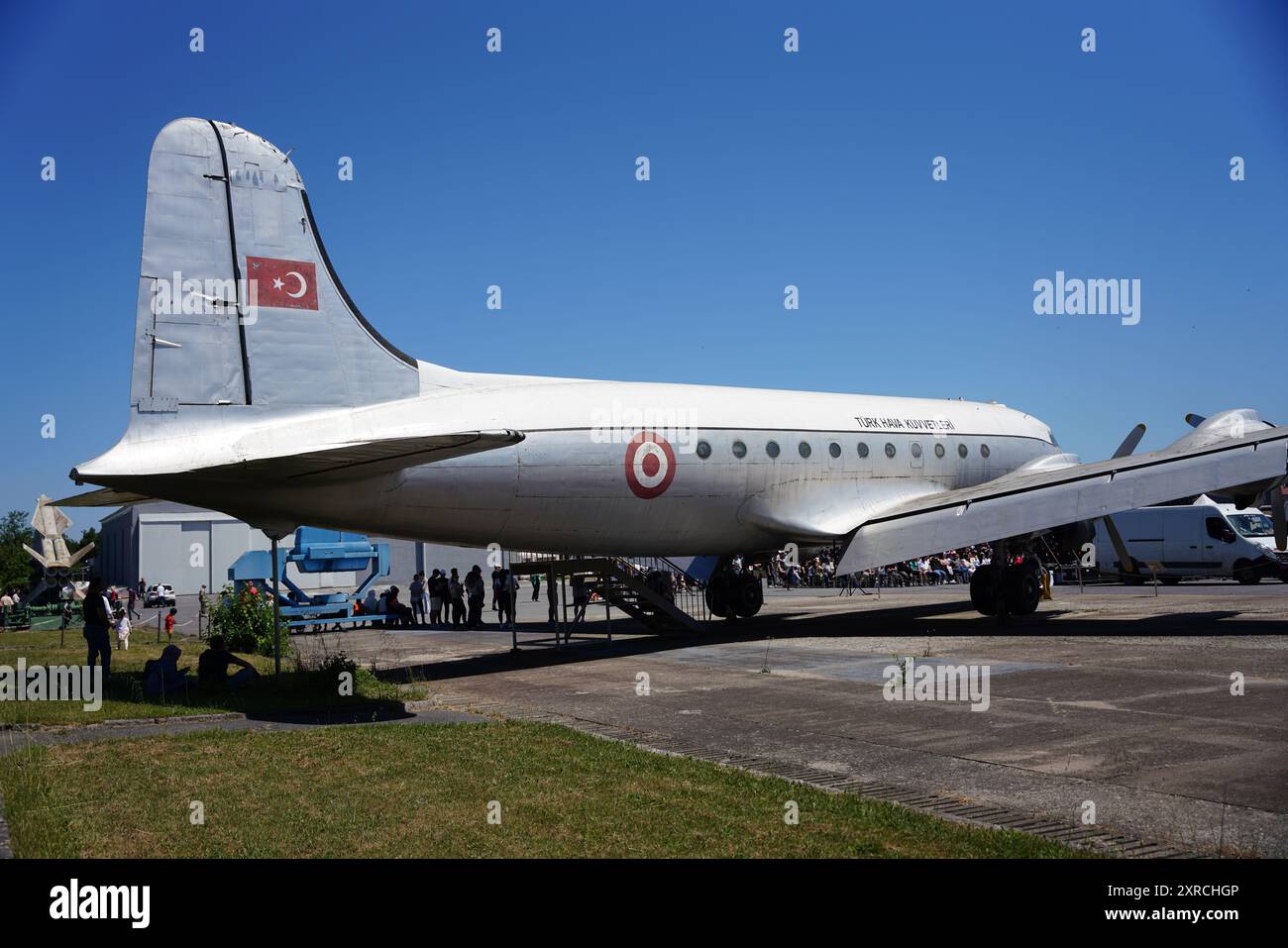 ISTANBUL, TURKIYE - JUNE 01, 2024: Turkish Air Force Douglas C-47A ...