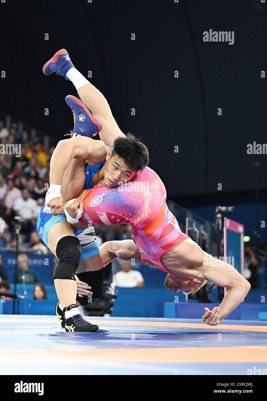 Paris France 9th Aug 2024 Kyle Douglas Dake in Red Of The United paris-france-9th-aug-2024-kyle-douglas-dake-in-red-of-the-united