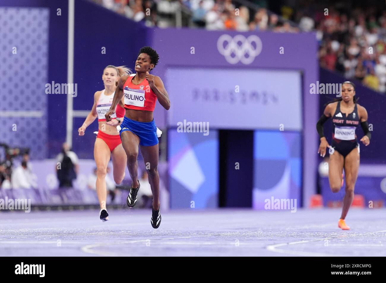 Dominican Republic's Marileidy Paulino wins gold in the Women's 400m ...