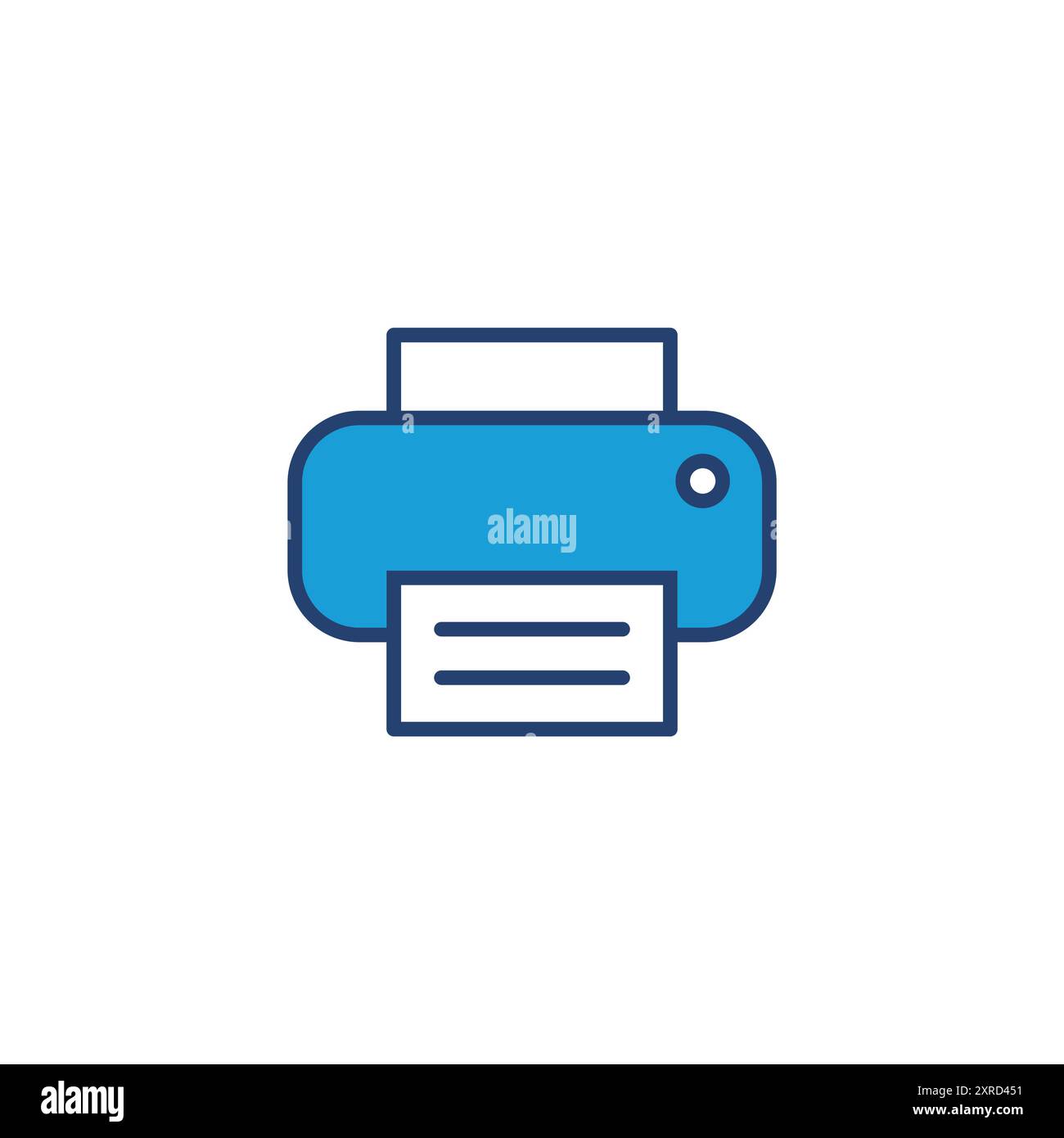 Ink jet printing machine Stock Vector Images - Alamy