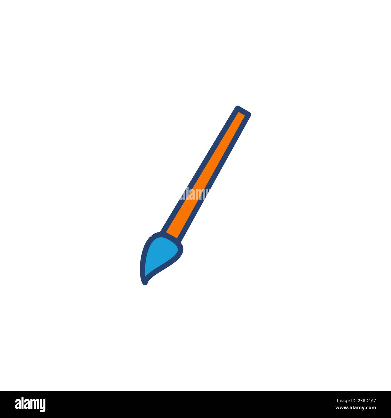 Paint icon vector. paint brush icon vector. paint roller icon vector Stock Vector