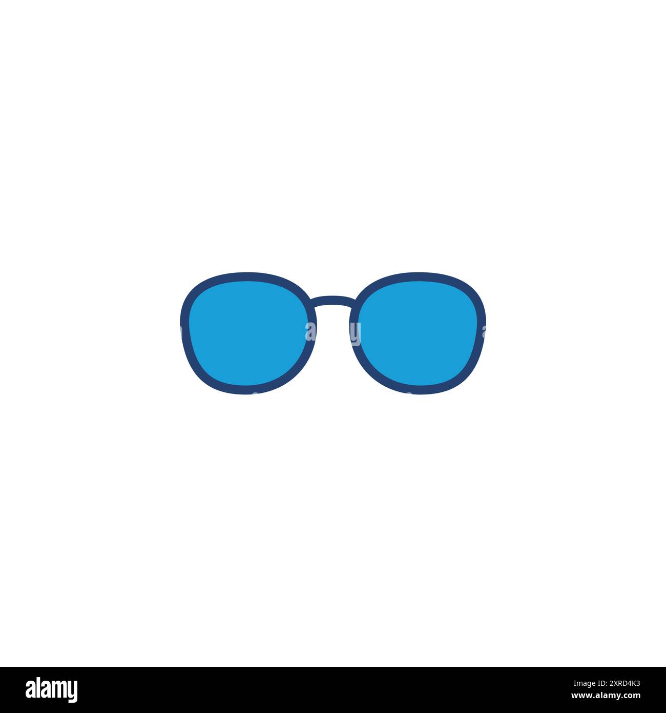 Glasses icon vector. Glasses vector icon Stock Vector