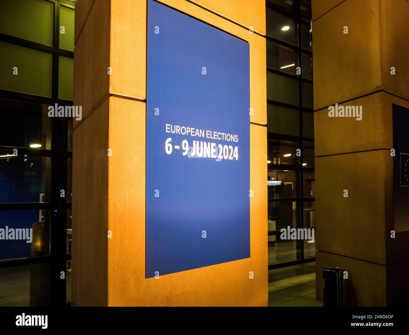 2024 european elections banner hi-res stock photography and images - Alamy