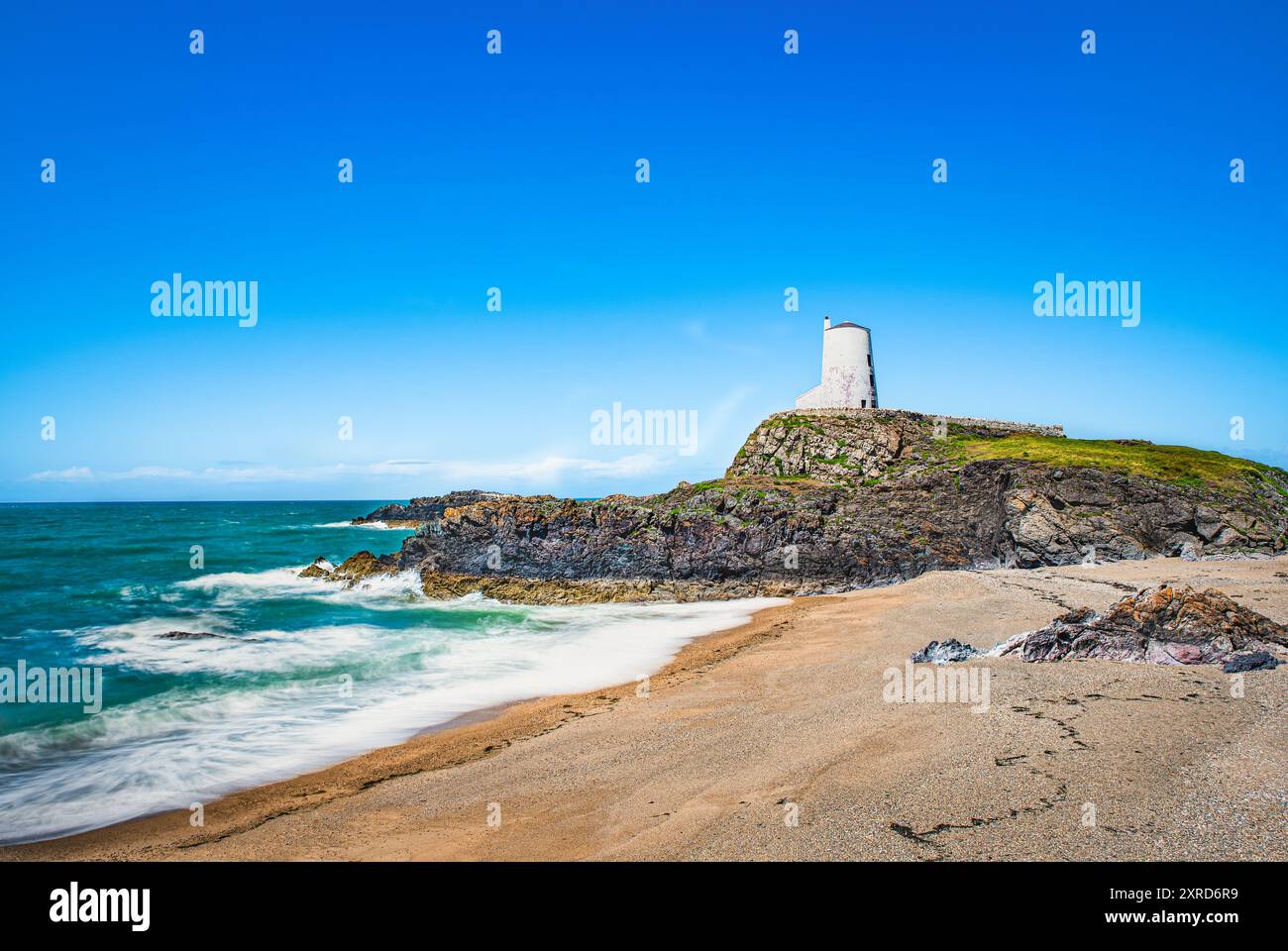 Wales twr mawr lighthouse hi-res stock photography and images - Alamy