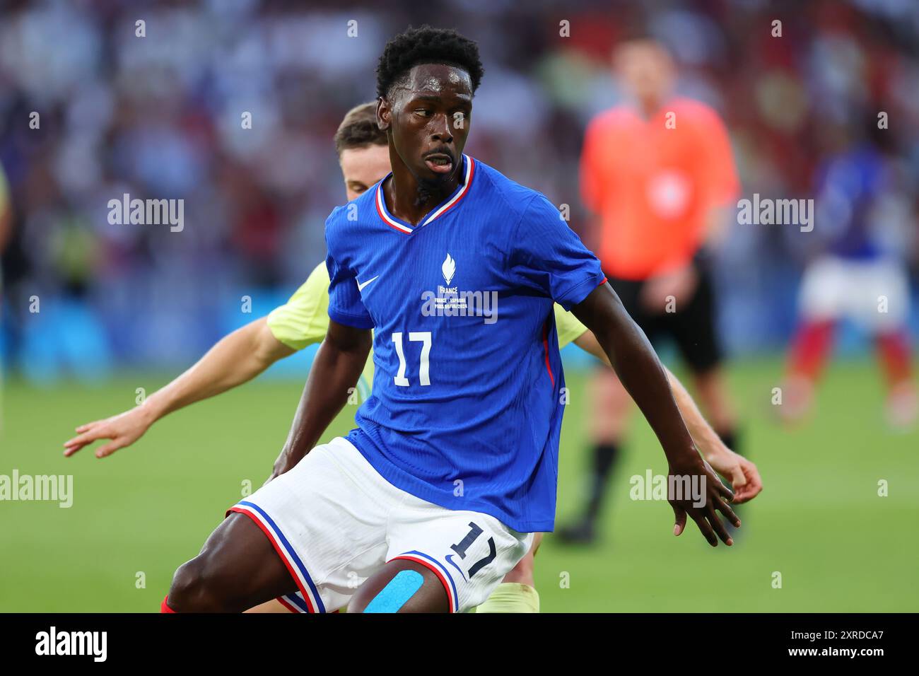 MAGASSA Soungoutou (FRA), AUGUST 9, 2024, - Football/Soccer : Men's ...