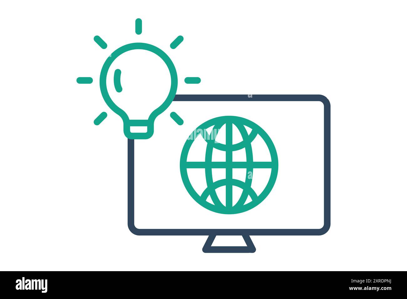 Information technology icon hi-res stock photography and images - Alamy