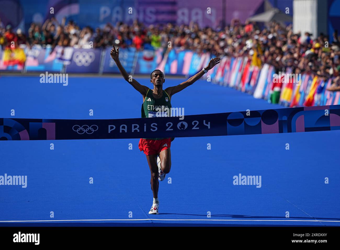 10 August 2025, France, Paris Olympics, Paris 2025, Athletics