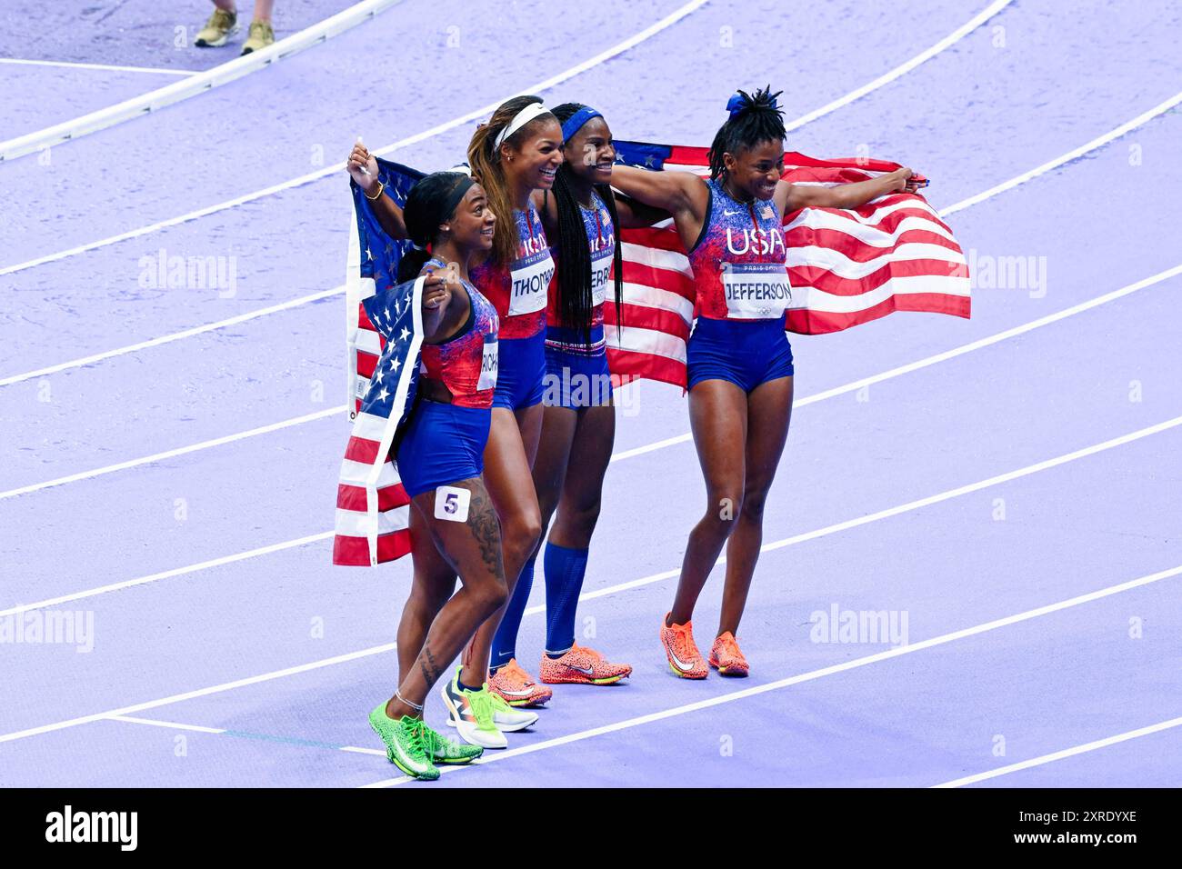 JEFFERSON Melissa, RICHARDSON Sha carri, TERRY Twanisha, HOMAS