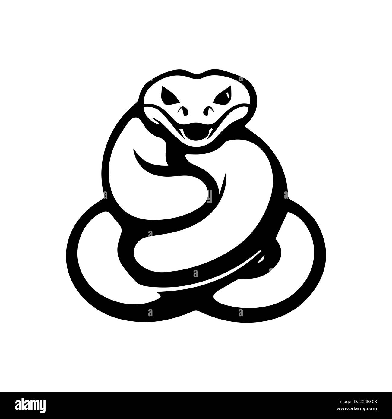 anaconda icon or modern line symbol. Vector line art and icon design ...