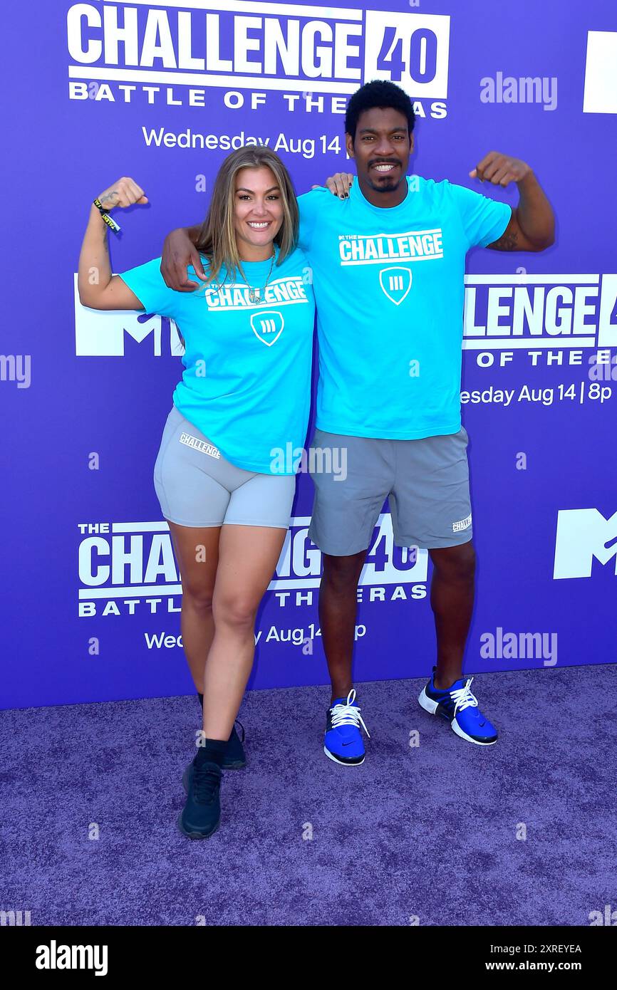 Tori Deal und Leroy Garrett bei der 40. Staffel der MTV-Reality ...