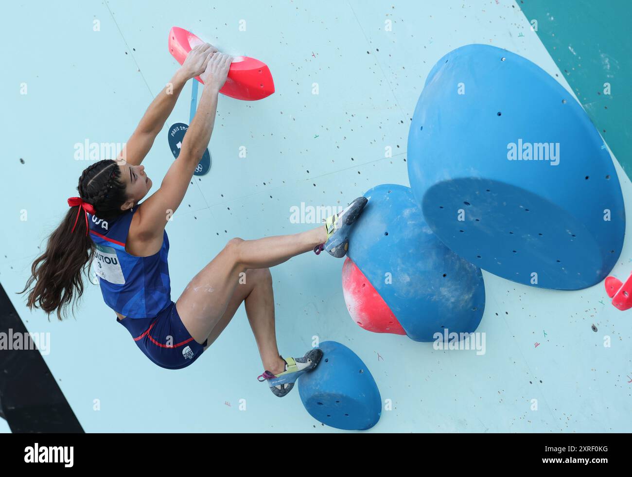 Le Bourget, France. 10th Aug, 2024. Brooke Raboutou of the United ...