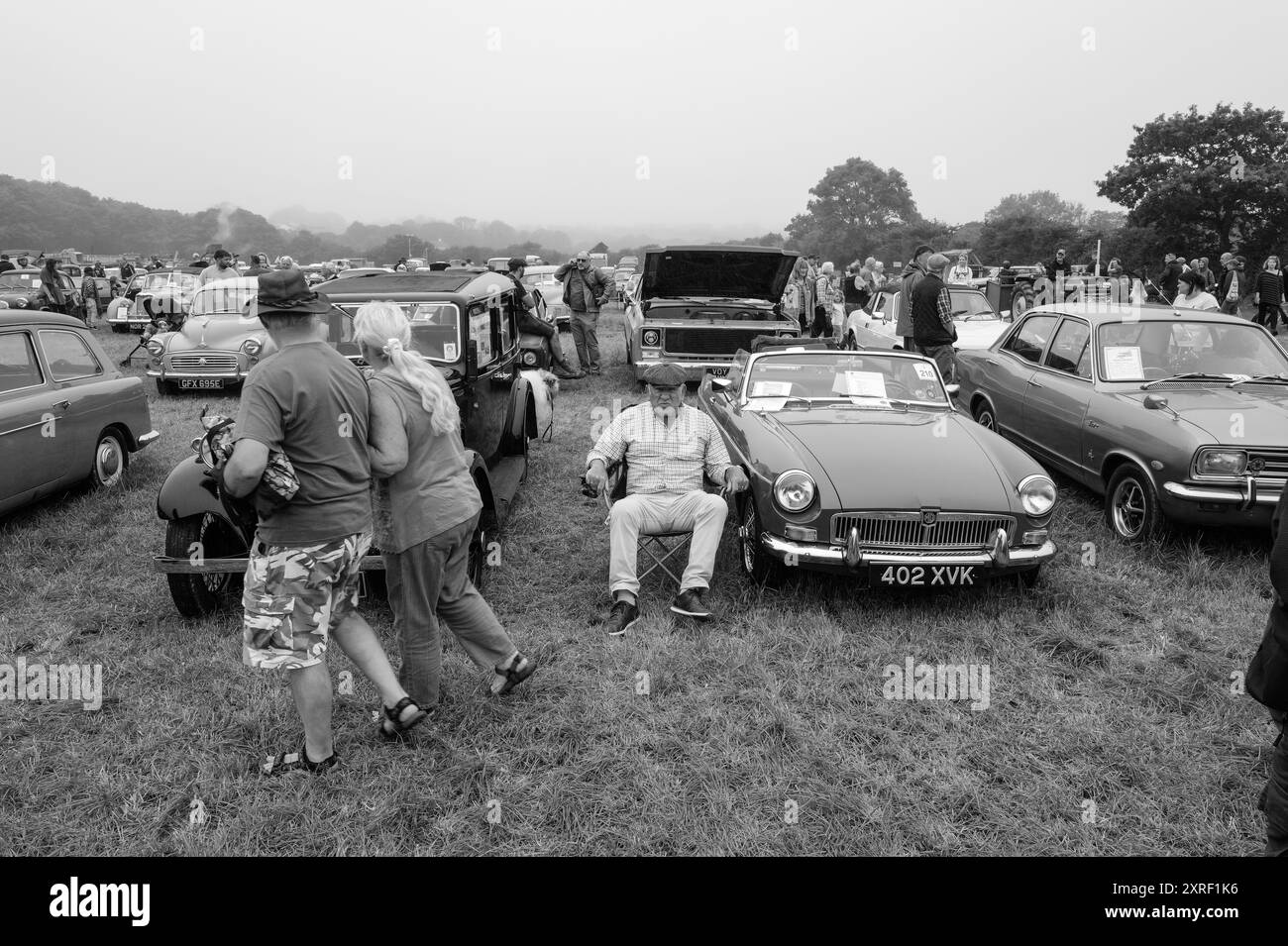 Carnhell Green Vintage Rally 10 August 2024 Stock Photo - Alamy