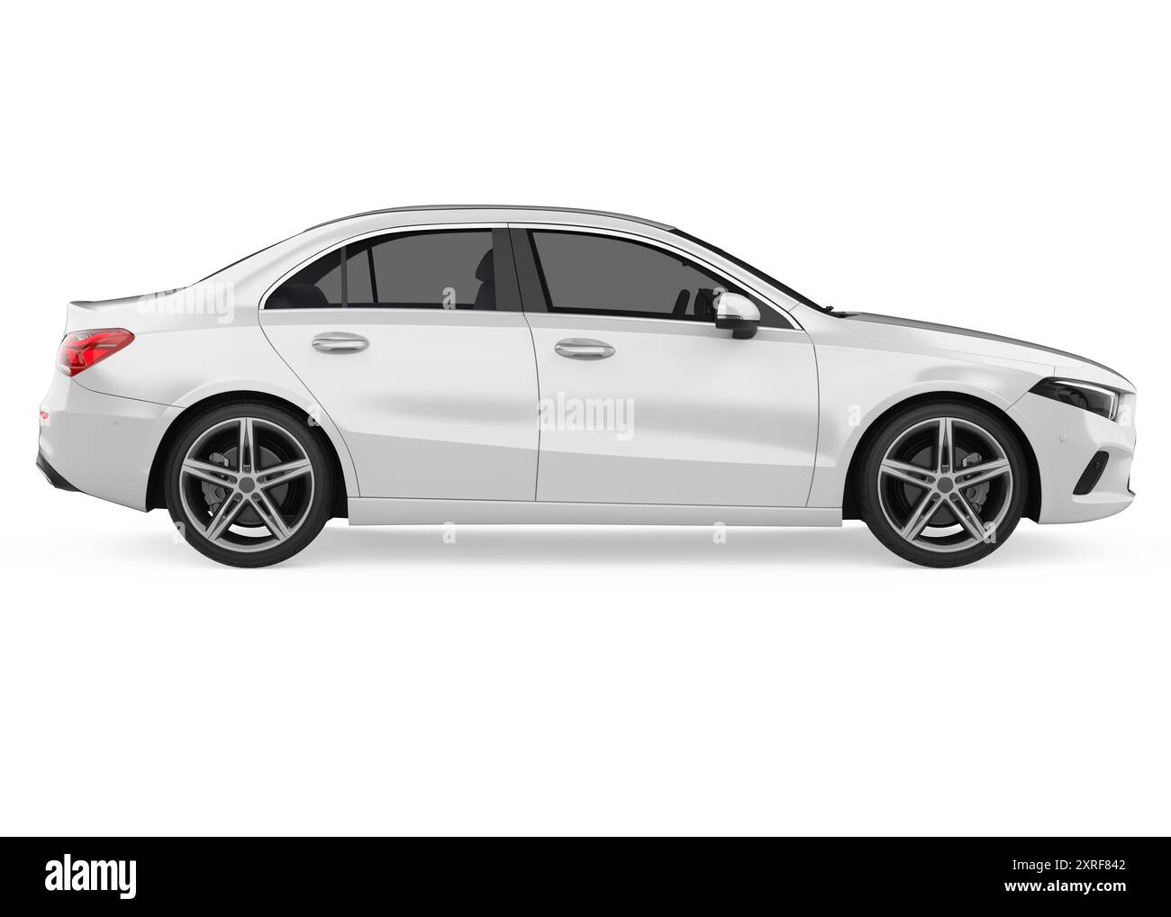 Sedan Car Isolated Stock Photo - Alamy