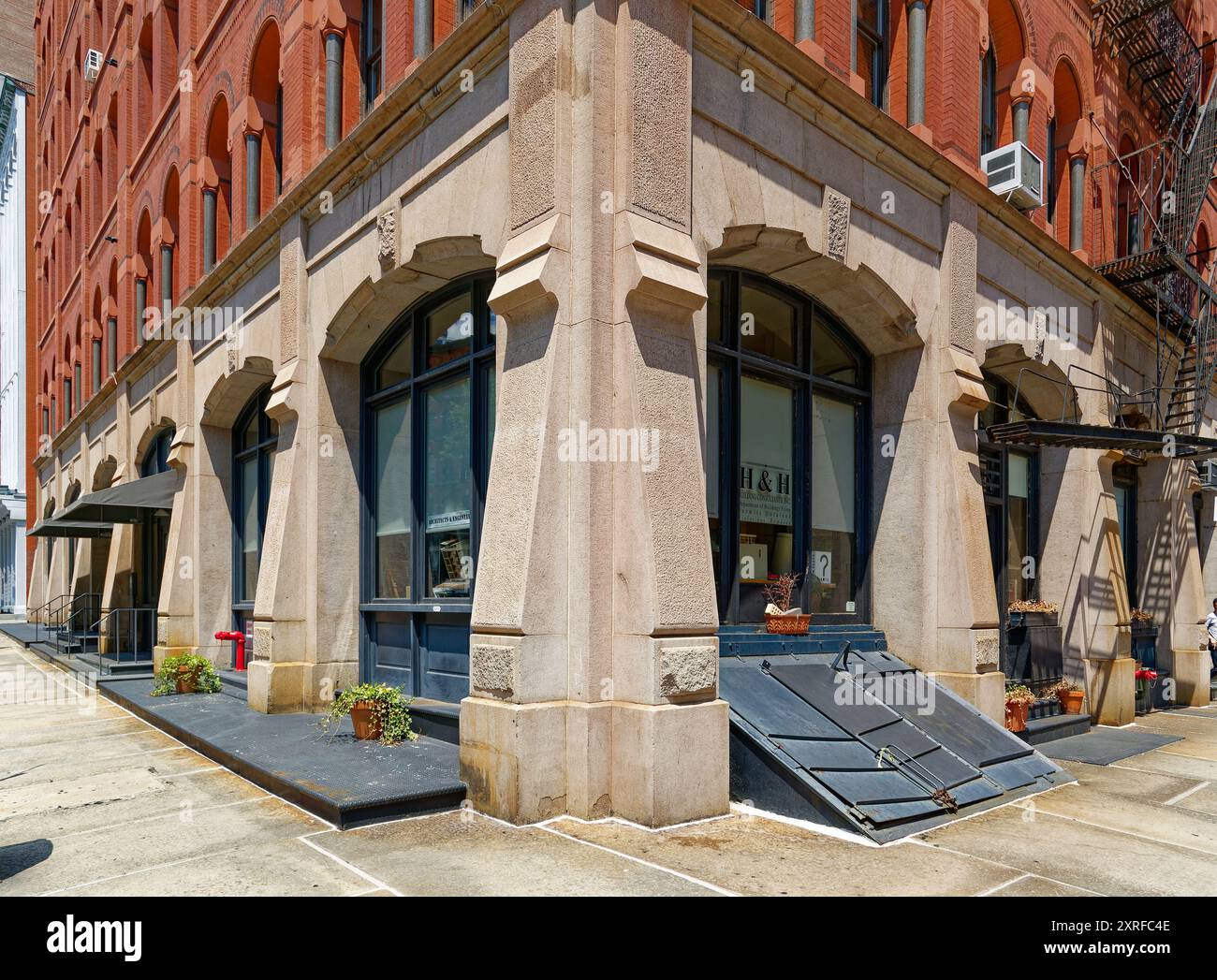 Photo inspiration: Visual Reference: Detail 47 Hudson Street Tribeca West Historic District A Brick
