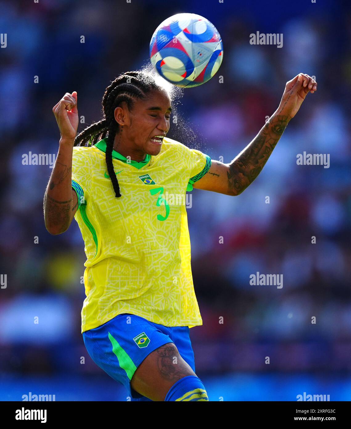 Brazil s Tarciane During The Women s Gold Medal Match At Parc Des brazil-s-tarciane-during-the-women-s-gold-medal-match-at-parc-des