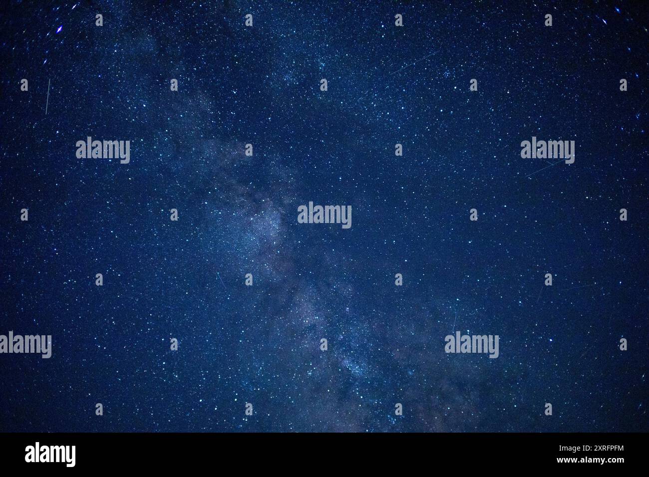 STARRY SKY WITH THE MILKY WAY Stock Photo - Alamy