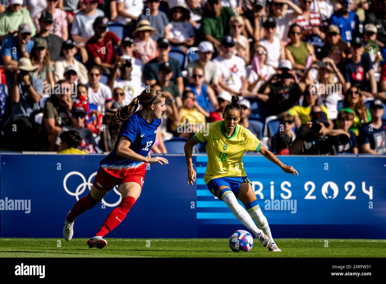 Paris, France. 10th Aug, 2024. Gabi Portilho of Brazil during the ...
