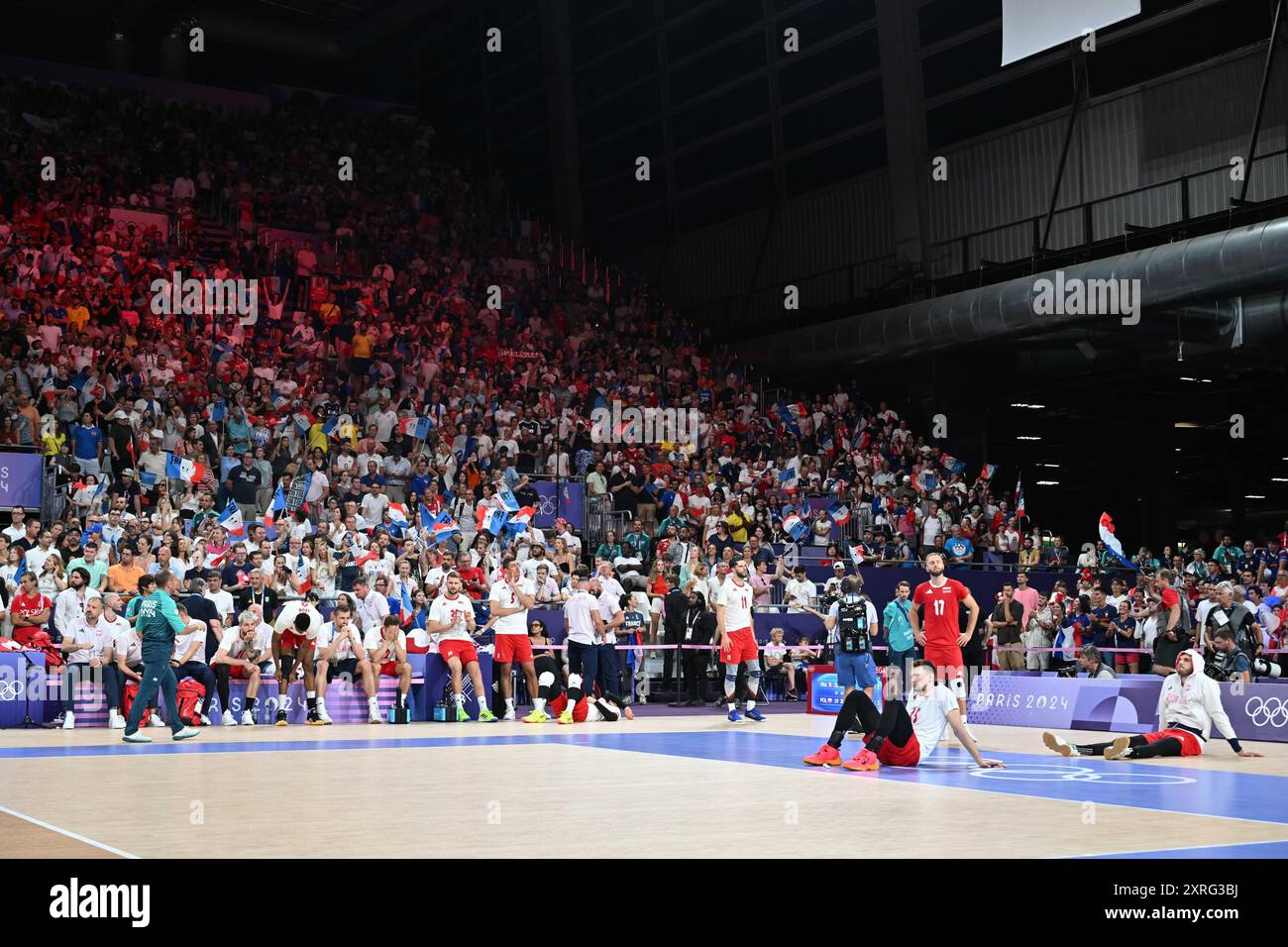 Players of Poland, Volleyball, Men's Gold Medal Match between France