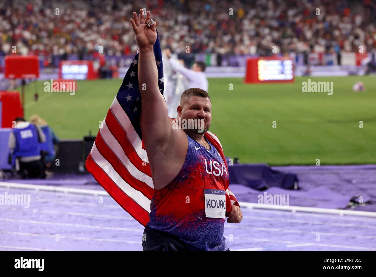 Joe kovacs paris olympics hi-res stock photography and images - Alamy