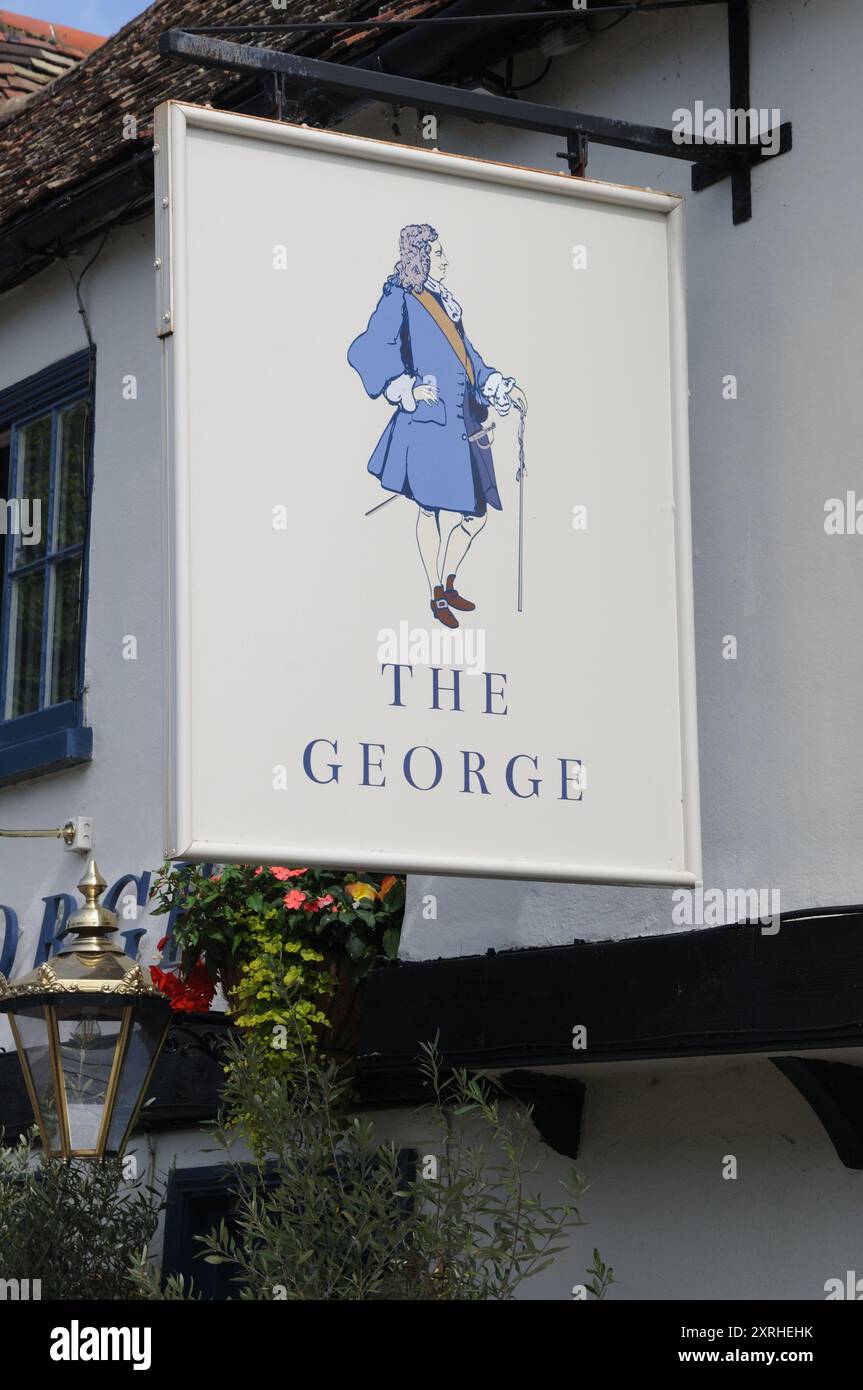 The George, Spaldwick, Cambridgeshire Stock Photo - Alamy