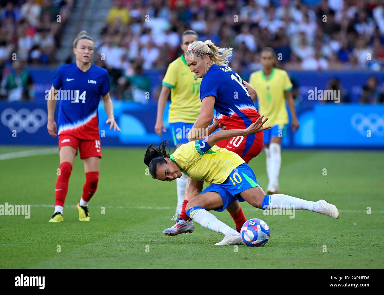PARIS - FRANCE, August 10, 2024 - Paris 2024 Olympic Games, the Women's ...