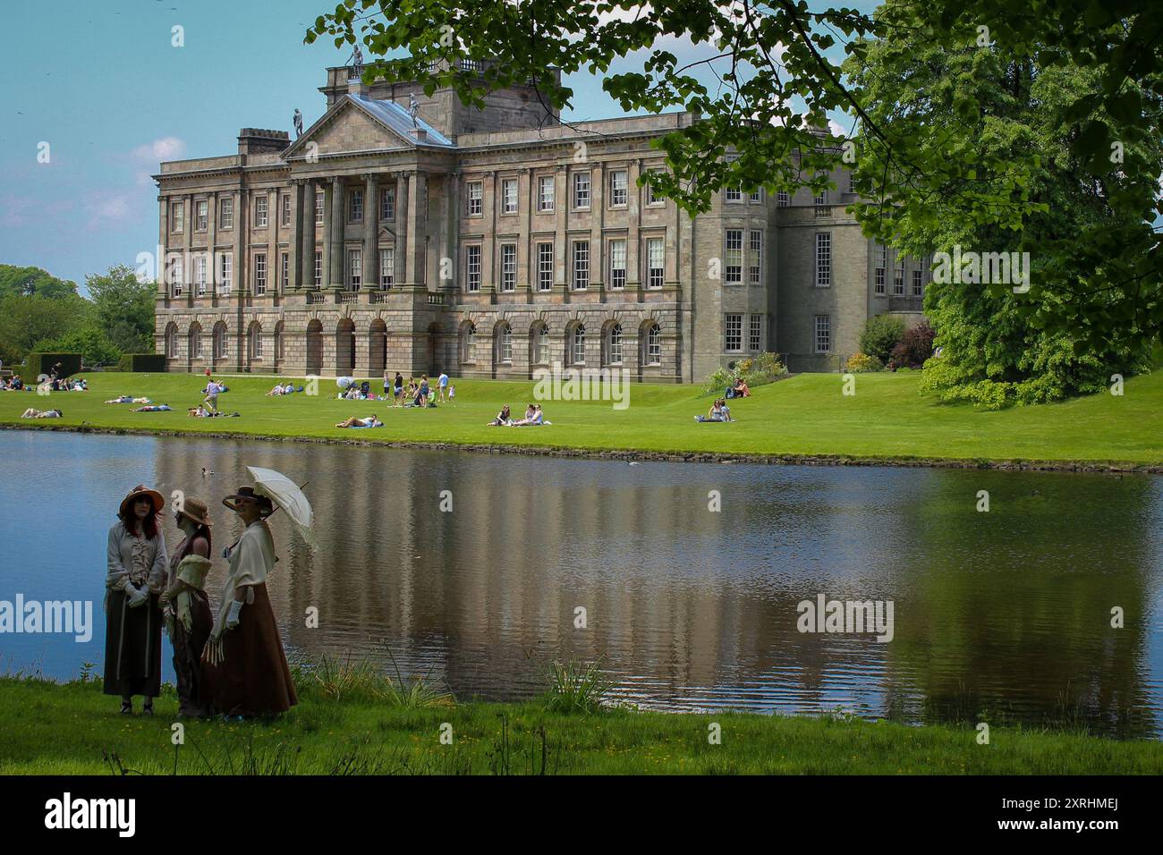 Pride & Prejudice at Lyme Park, Cheshire Stock Photo