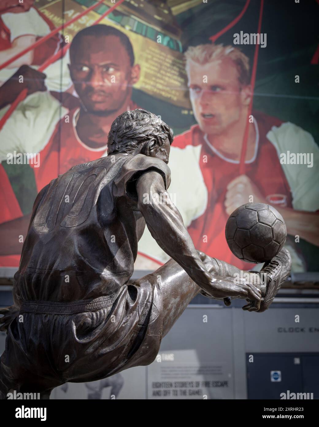 Dennis Bergkamp @ Emirates Stadium, Arsenal Football Club Stock Photo ...